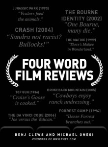 Four Word Film Reviews: The Book